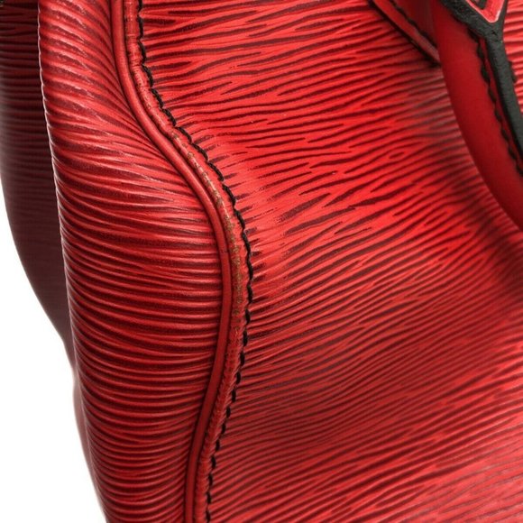 Auth LOUIS VUITTON Speedy 25 Castilian Red Epi V.Handbag - Picture 12 of 13